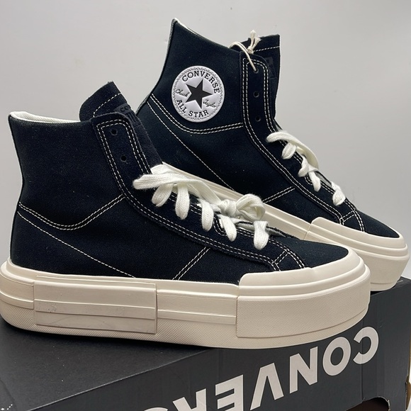 Converse Men’s CTAS CRUISE HI
BLACK/EGRET/BLACK A04689C Platforms Sneakers - Picture 8 of 16